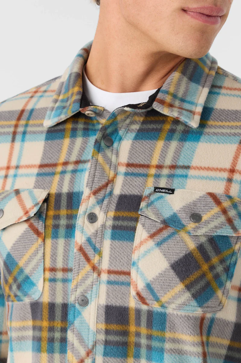 Glacier Plaid 4 Fleece