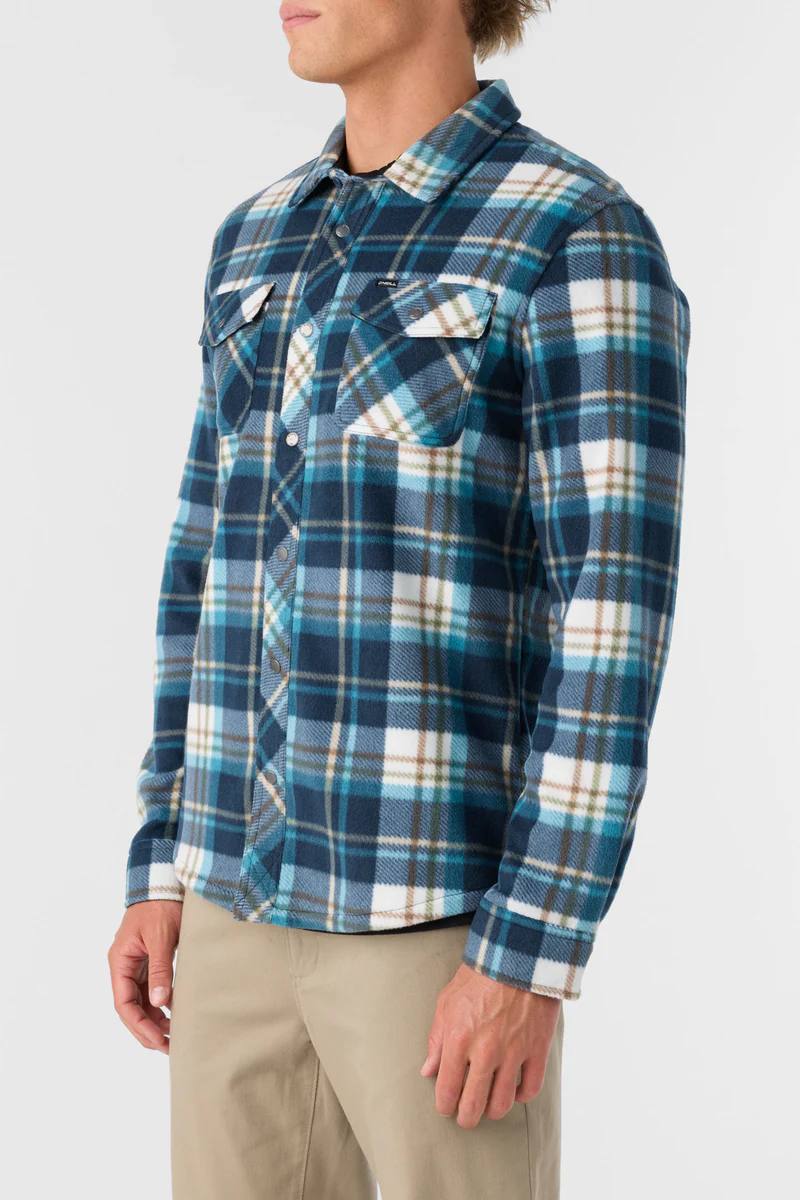 Glacier Plaid 4 Fleece