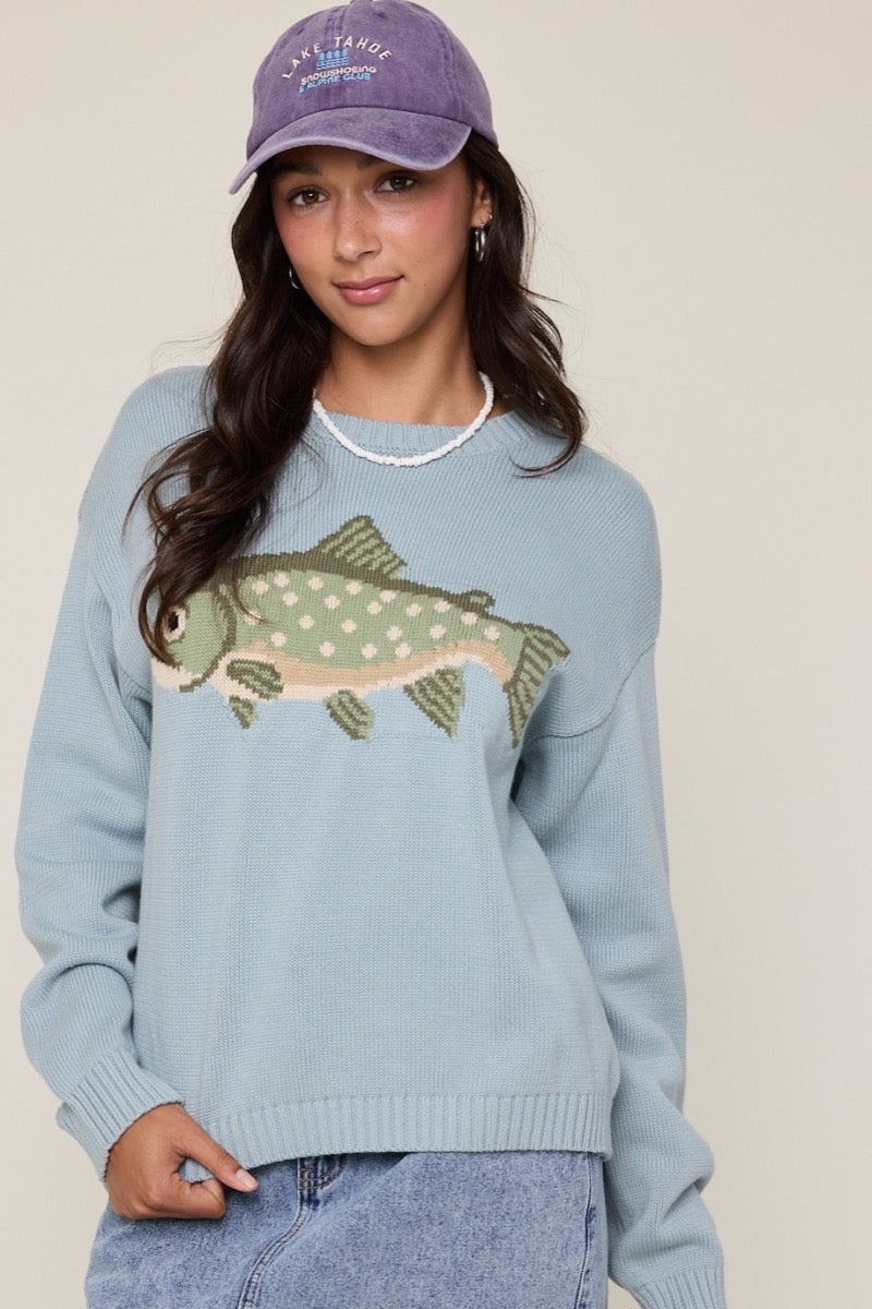 Gone Fishin Sweater