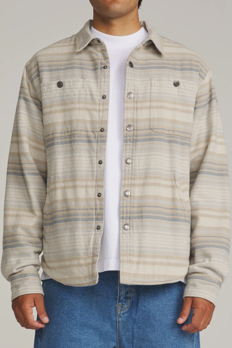 Harold Stripe Shirt Jacket