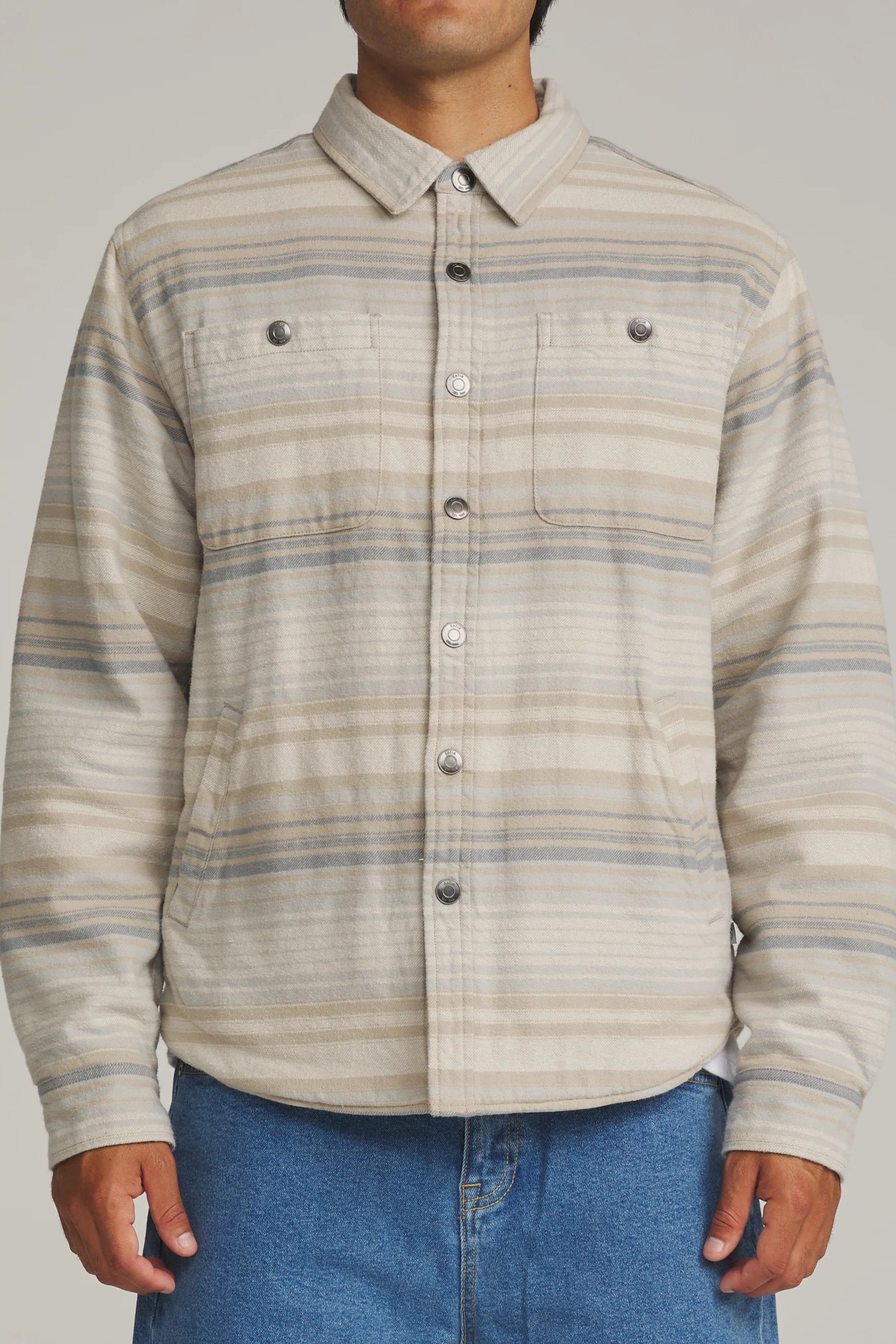 Harold Stripe Shirt Jacket