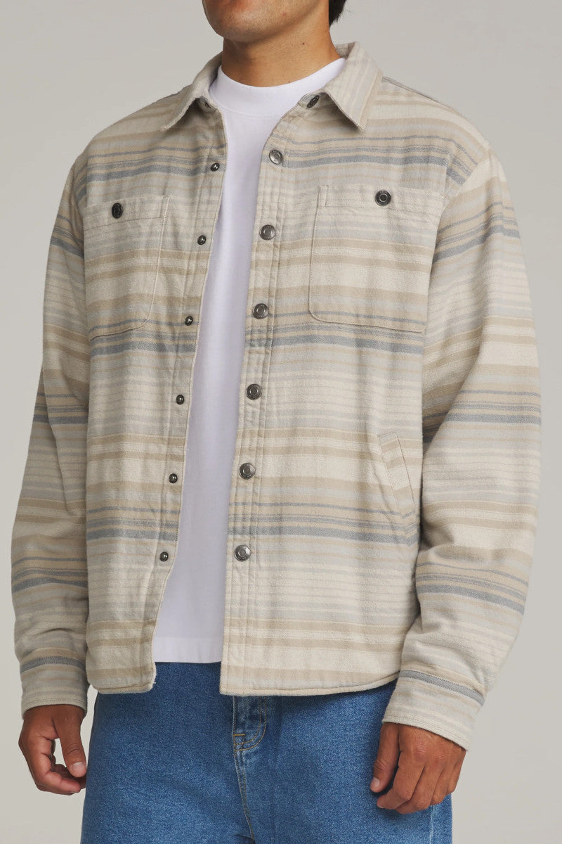 Harold Stripe Shirt Jacket