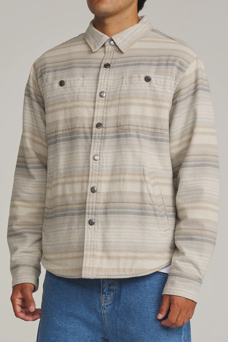 Harold Stripe Shirt Jacket