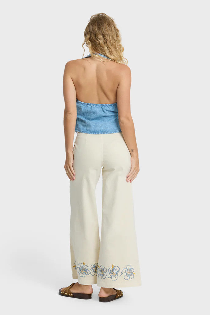 Hibiscus Wave Pants