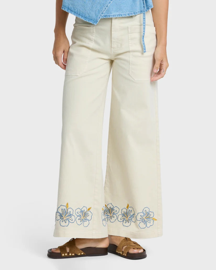 Hibiscus Wave Pants