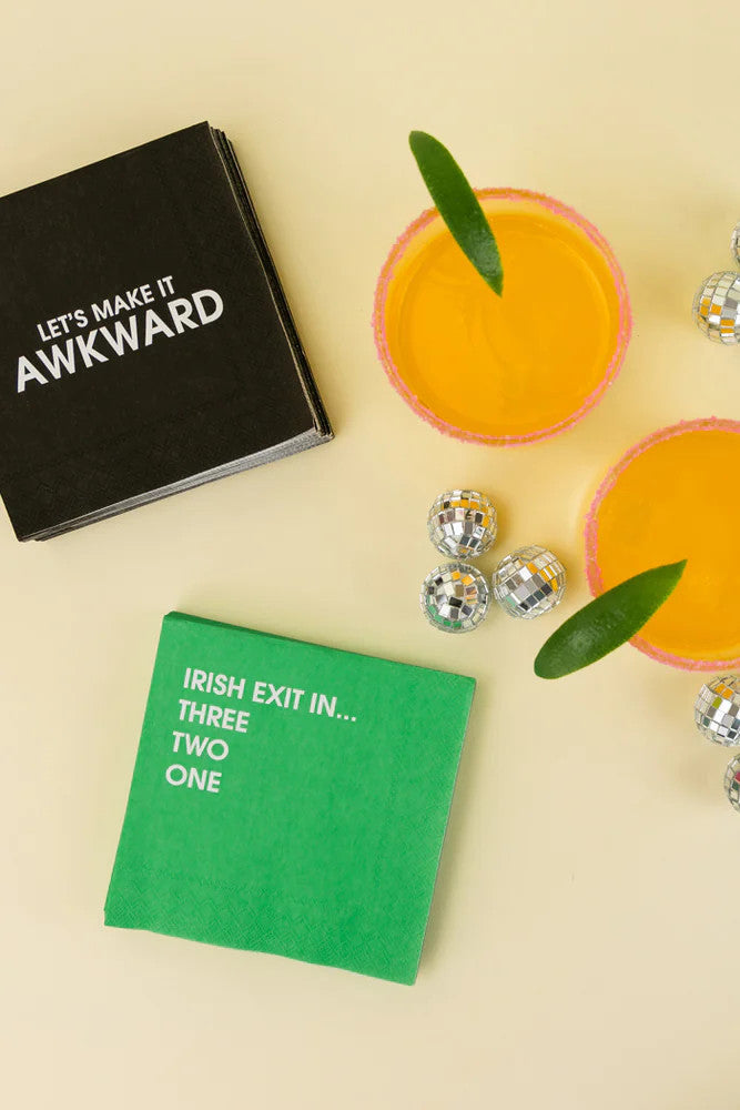 Irish Exit Napkins