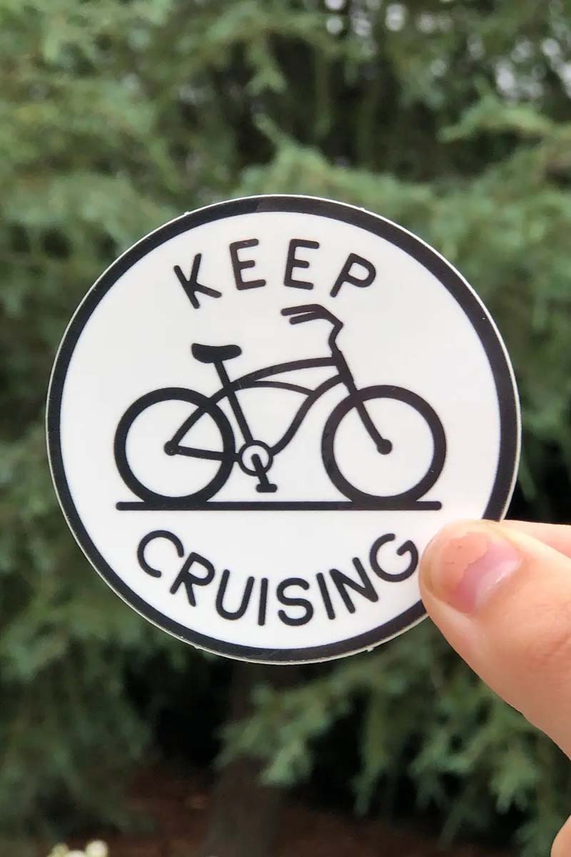 Keep Cruising Sticker