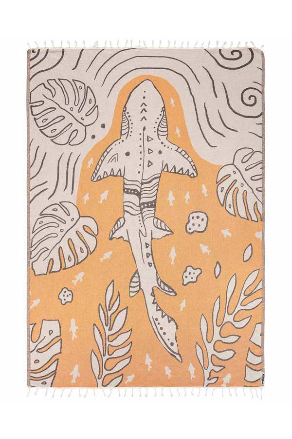 Sandcloud Monstera Shark Large Towel