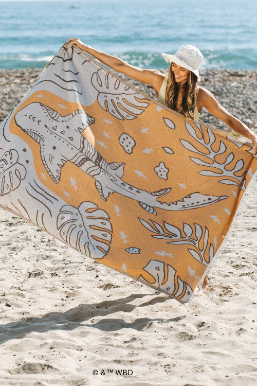 Sandcloud Monstera Shark Large Towel