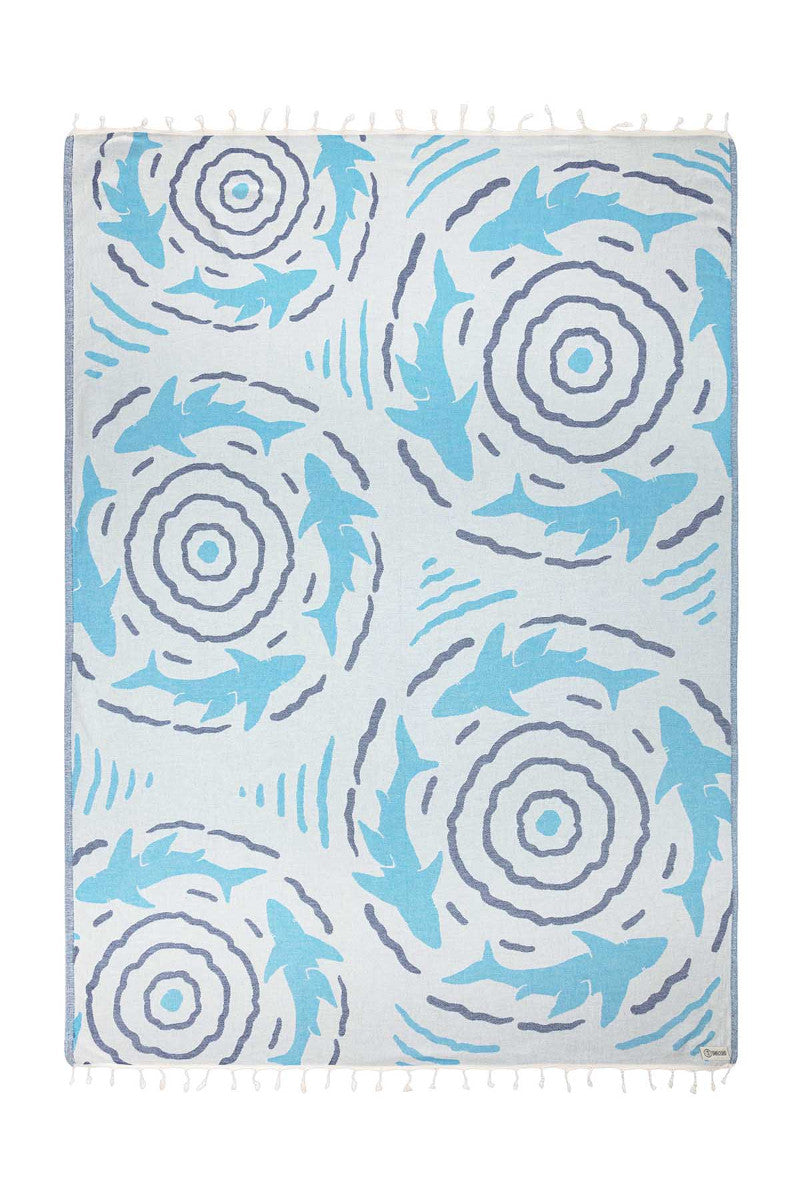 Sandcloud Shark Highway Large Towel