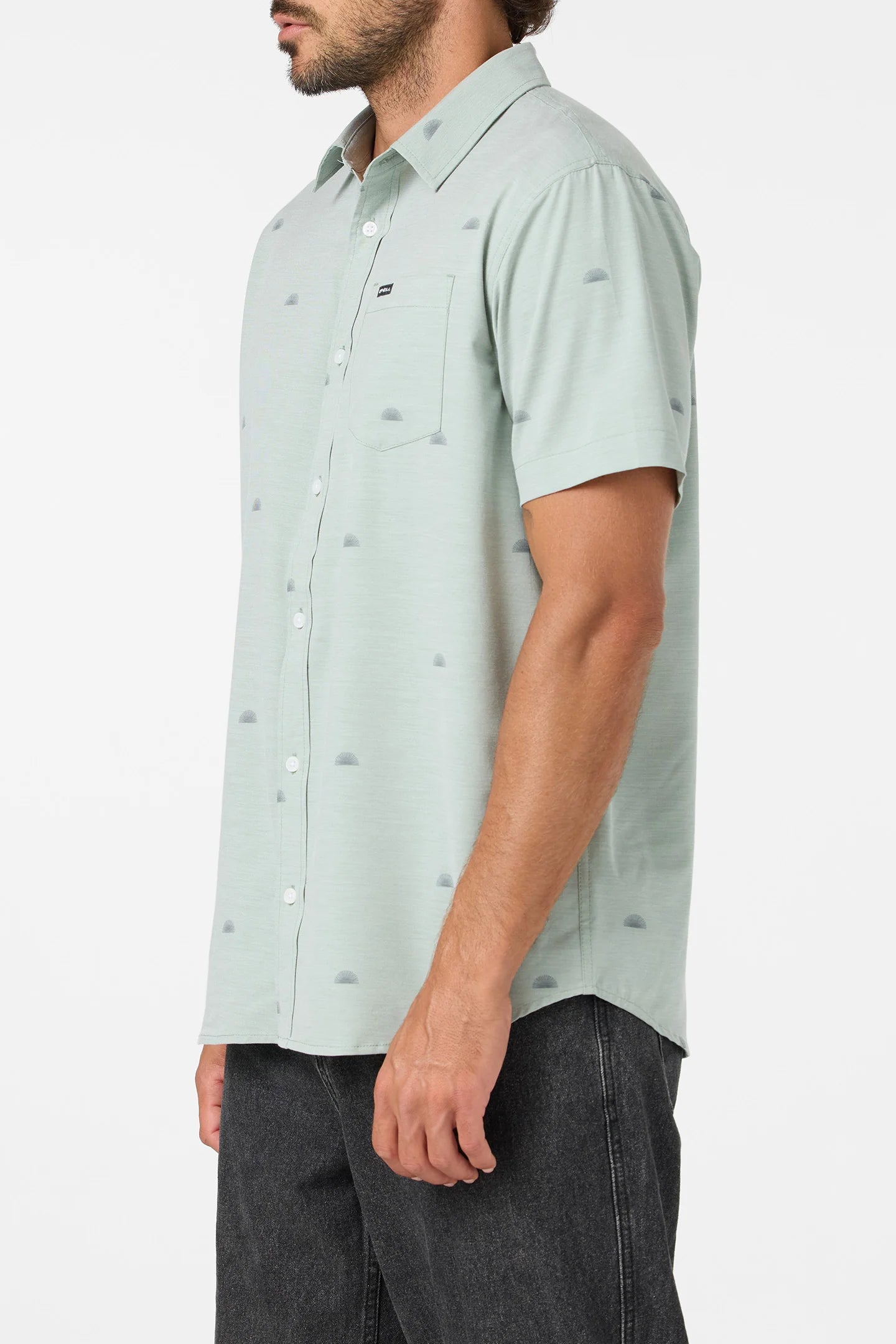 Light Check Geo S/S Woven