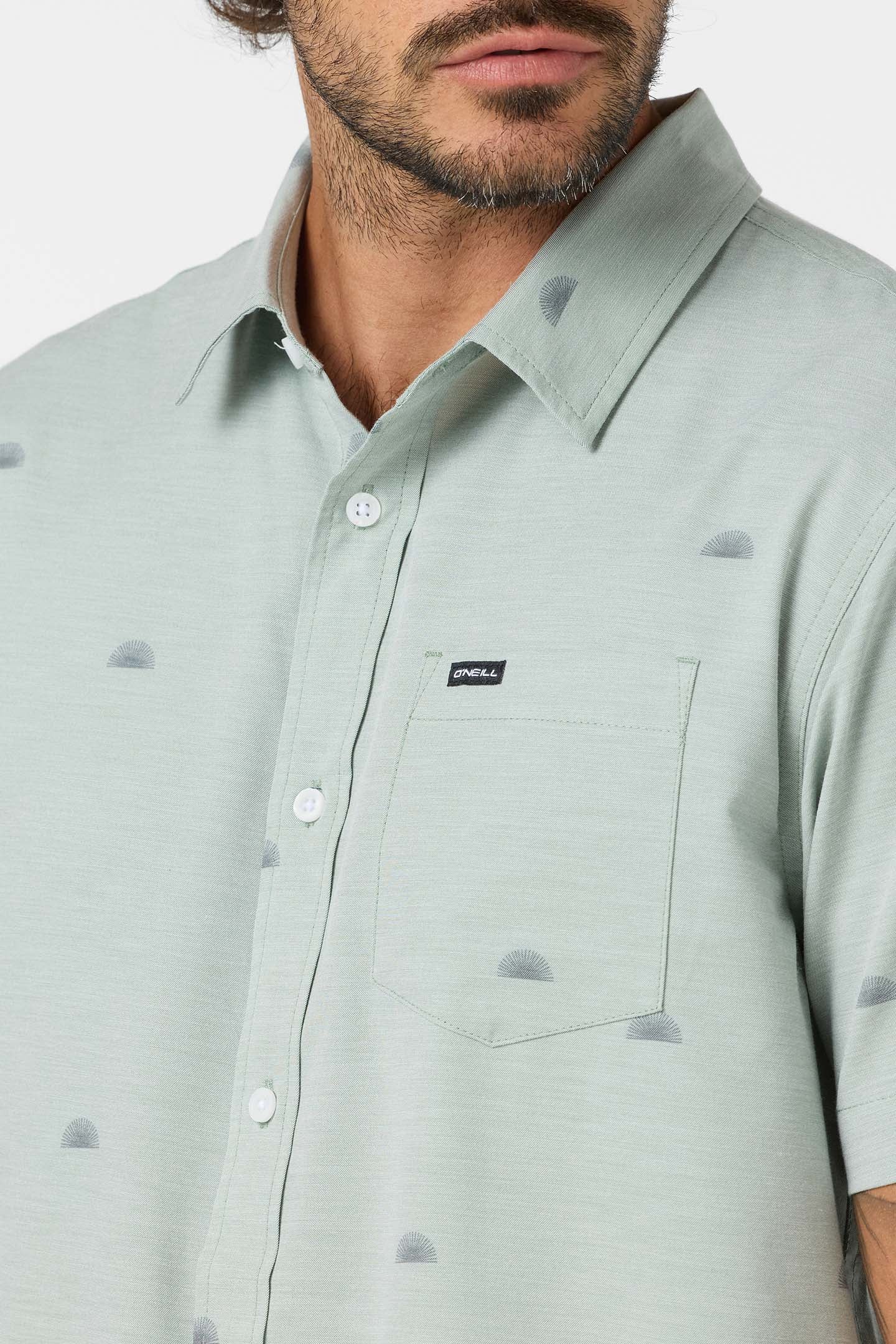 Light Check Geo S/S Woven