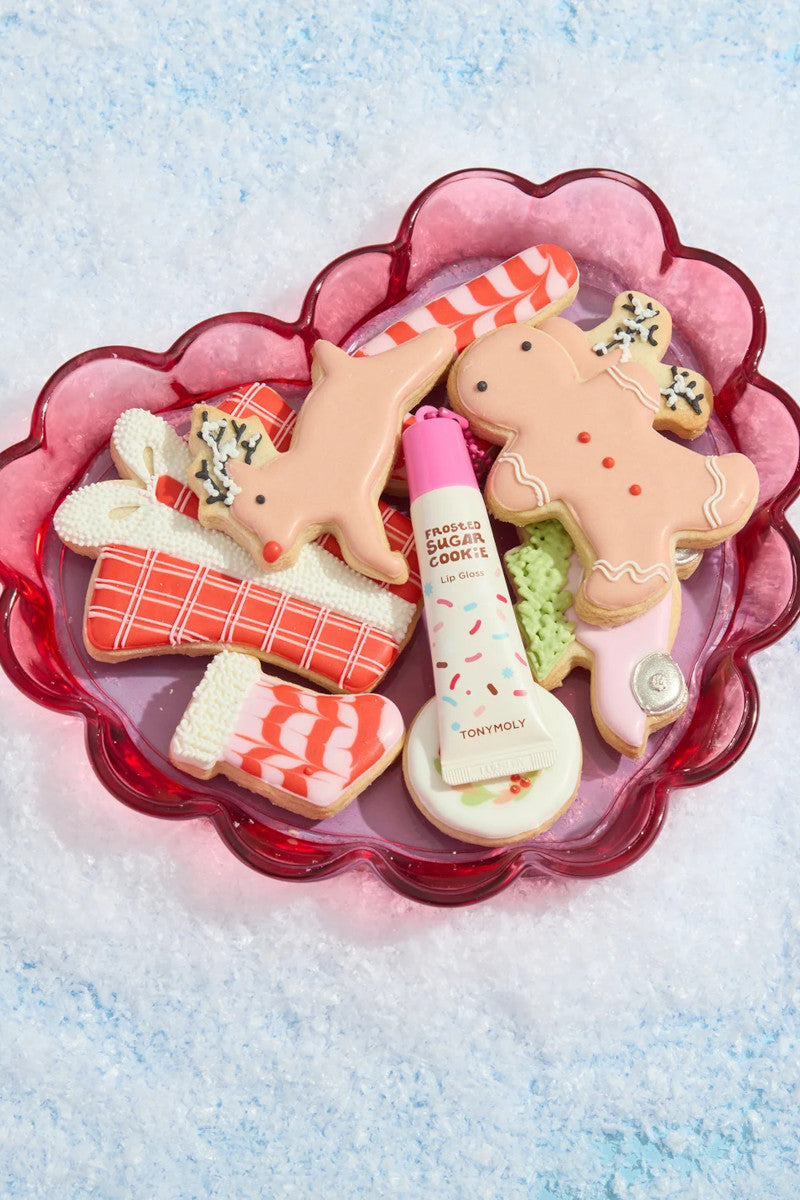 Frosted Cookie Lip Gloss Keychain