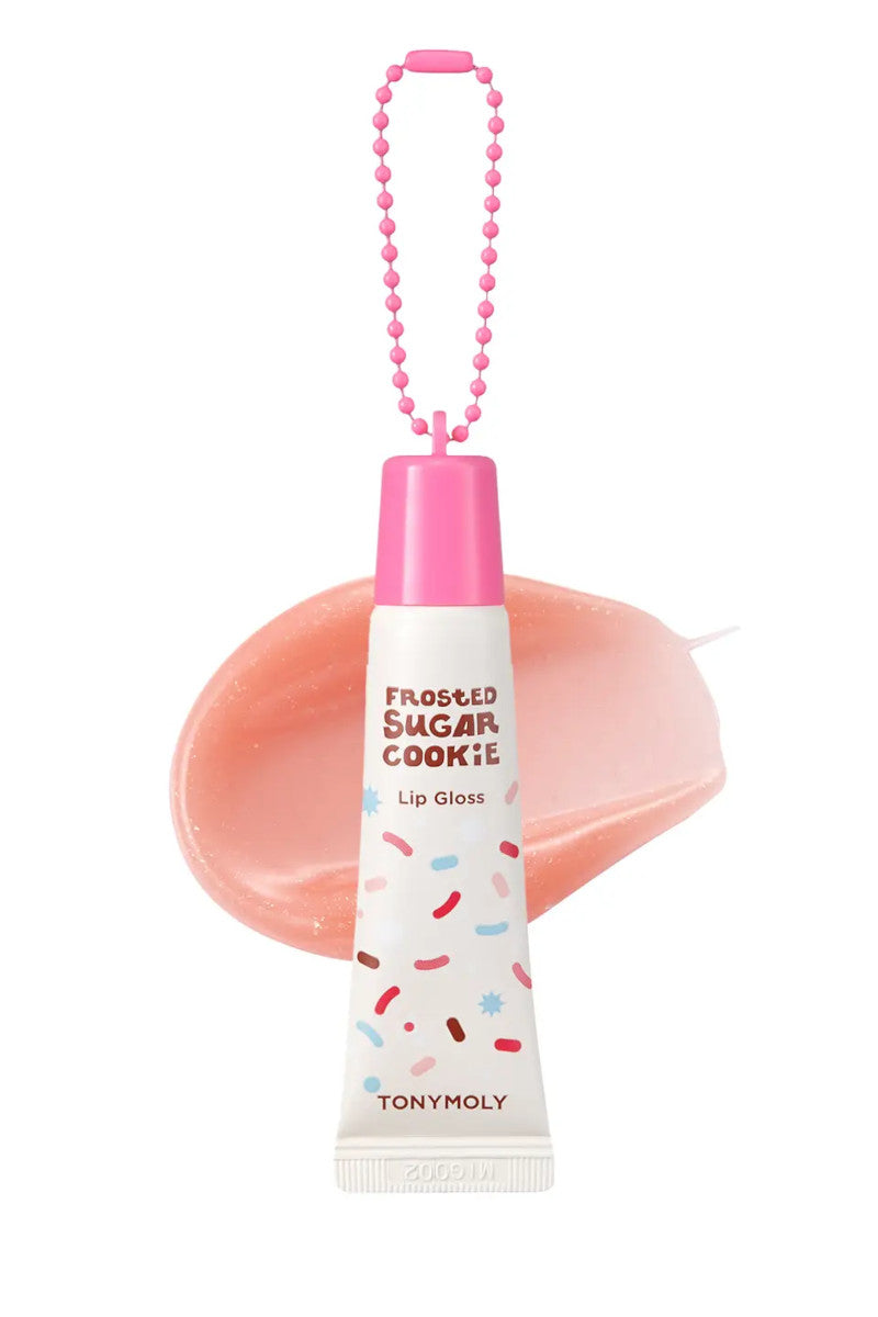 Frosted Cookie Lip Gloss Keychain