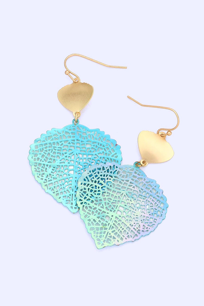 Mermaid Leaf Earrings