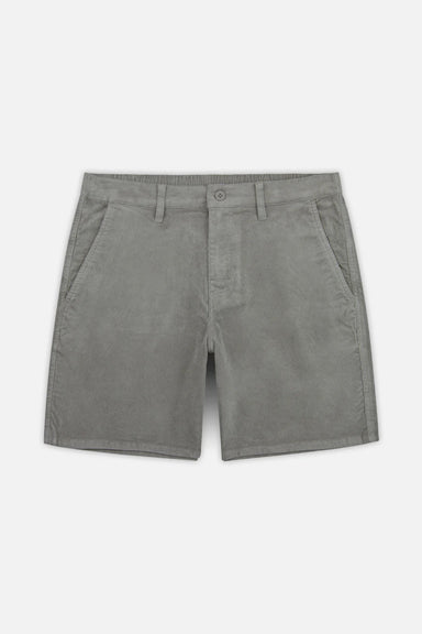 Gray shorts on a white background