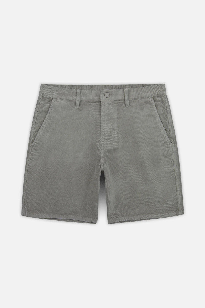 Gray shorts on a white background