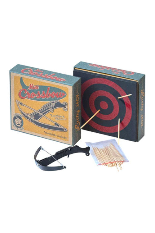 Mini Crossbow Toothpick Shooter