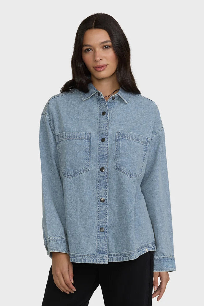 Mix Match Denim Shirt
