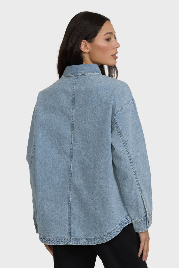 Mix Match Denim Shirt