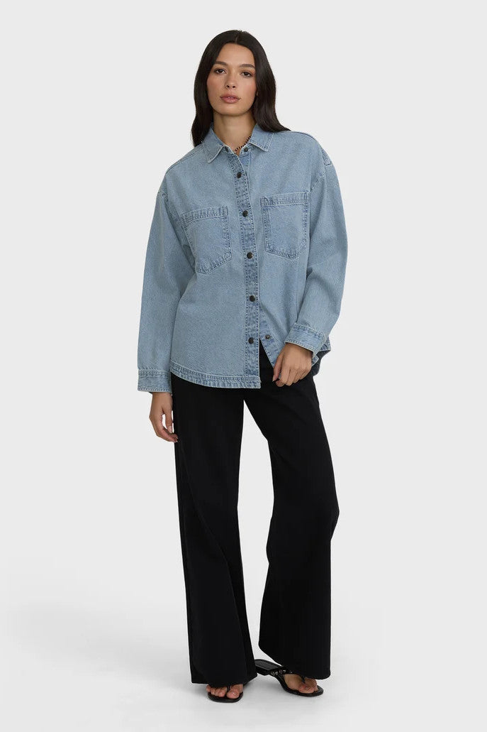 Mix Match Denim Shirt