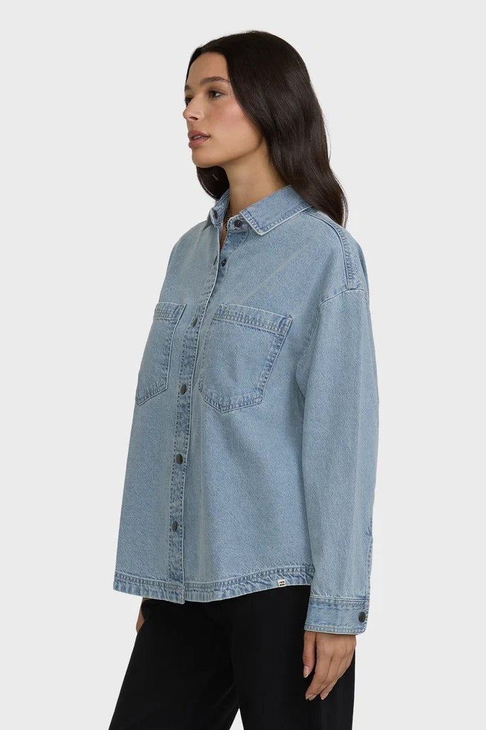 Mix Match Denim Shirt