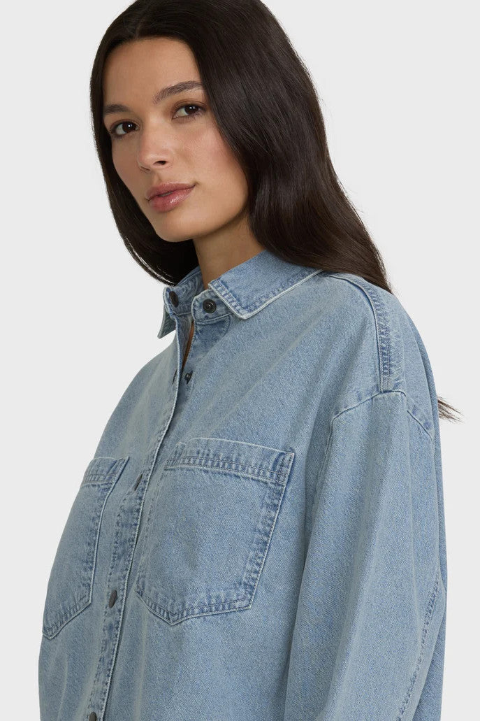 Mix Match Denim Shirt