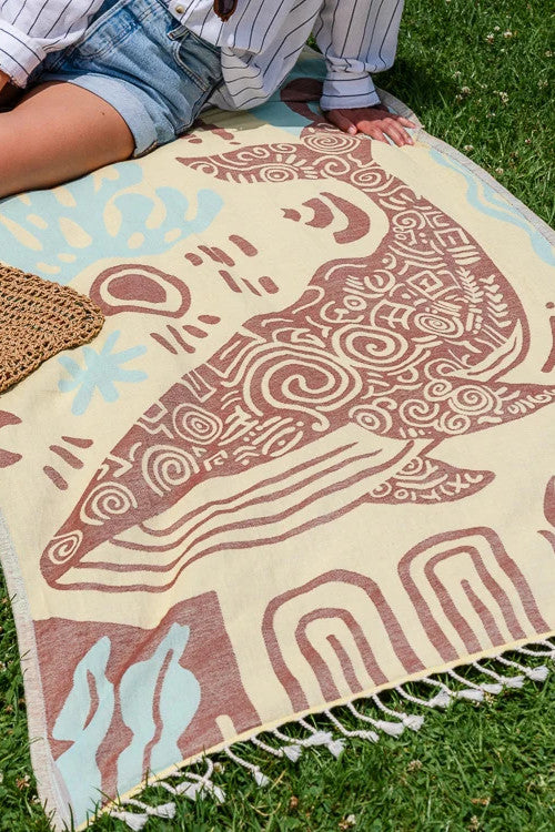 Sandcloud Moby the Whale Towel
