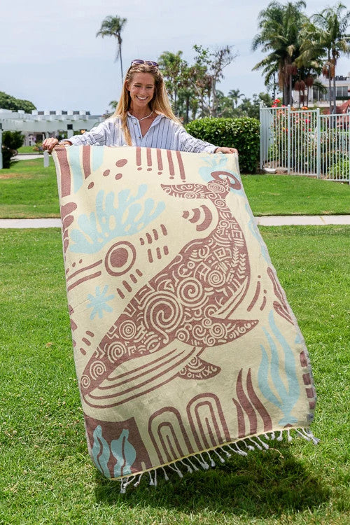 Sandcloud Moby the Whale Towel