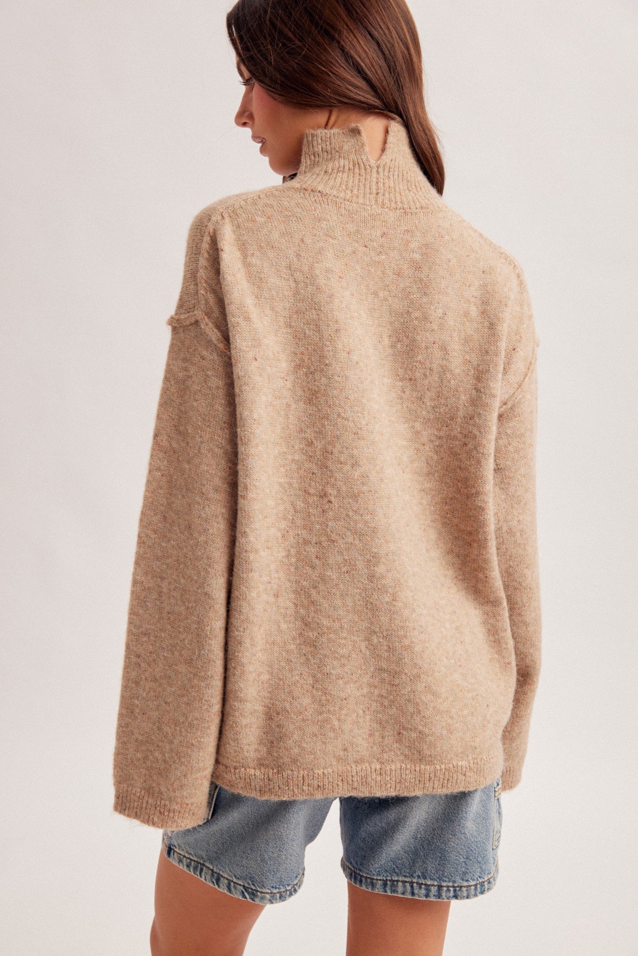 Moody Mock Sweater
