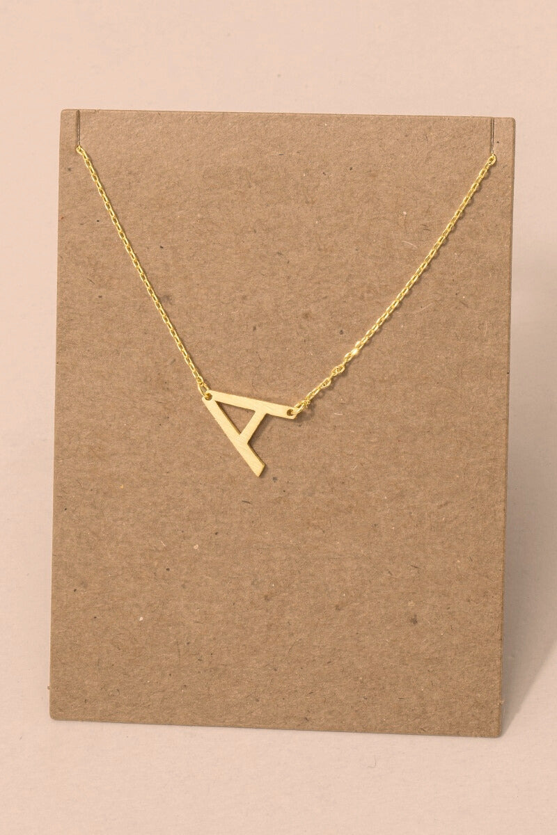 Initial Necklace