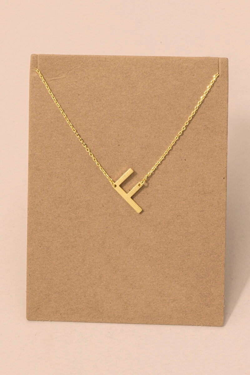 Initial Necklace