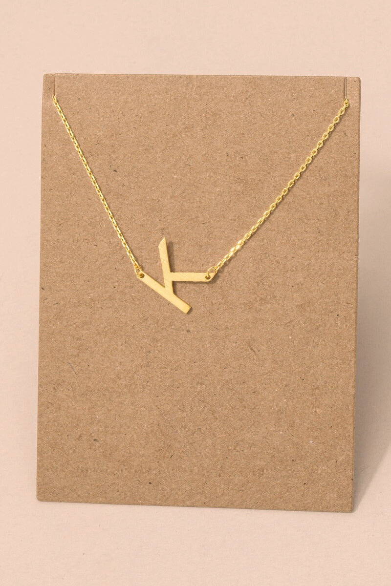 Initial Necklace