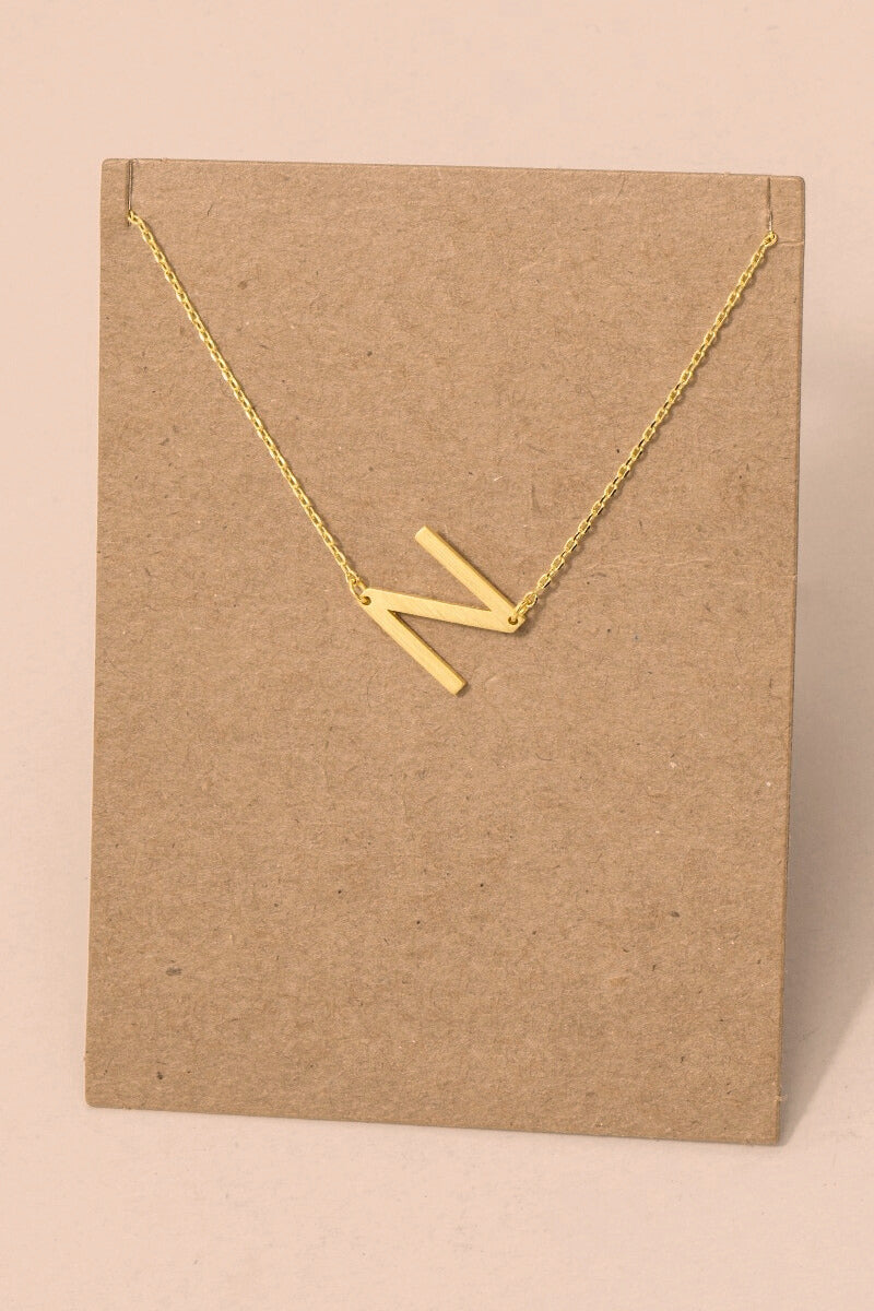 Initial Necklace