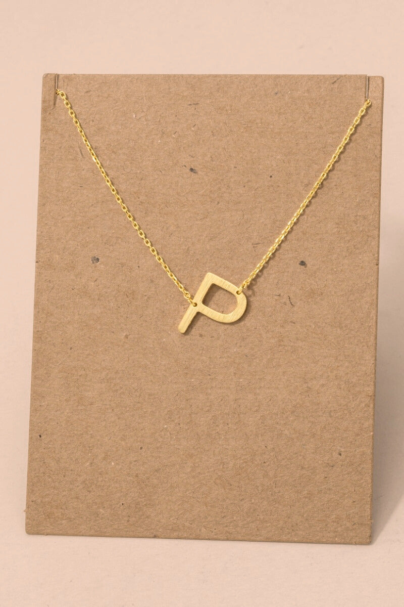 Initial Necklace