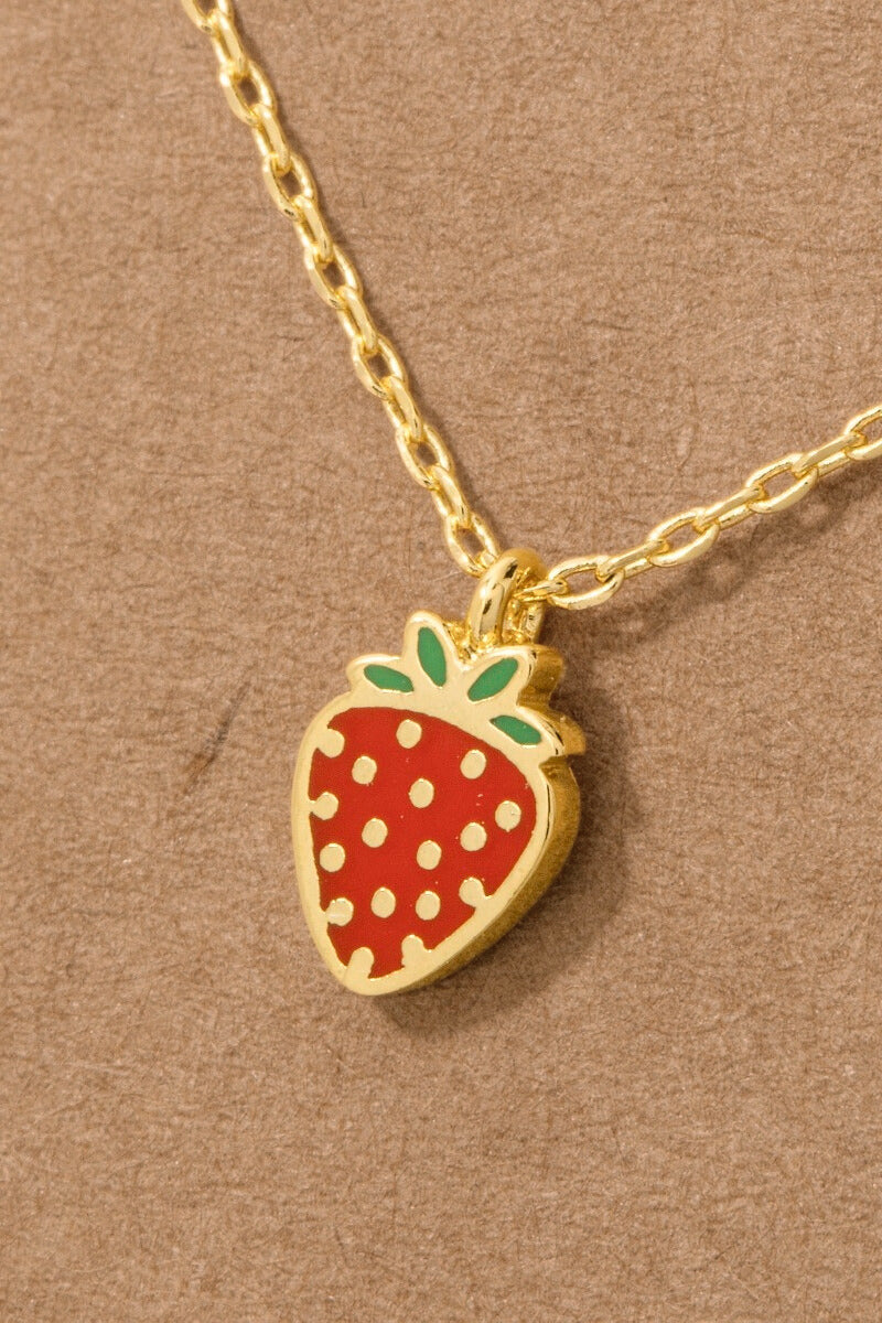 Strawberry Necklace