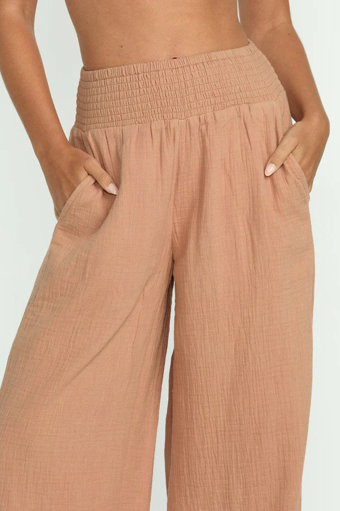 New Waves Gauze Pants