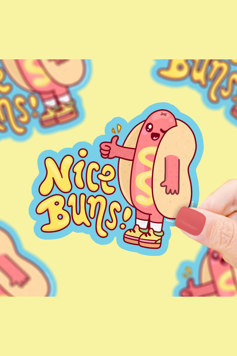 Nice Buns Sticker