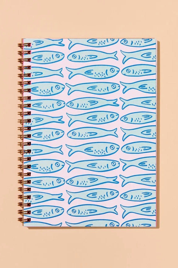 Sardine Fish A5 Notebook