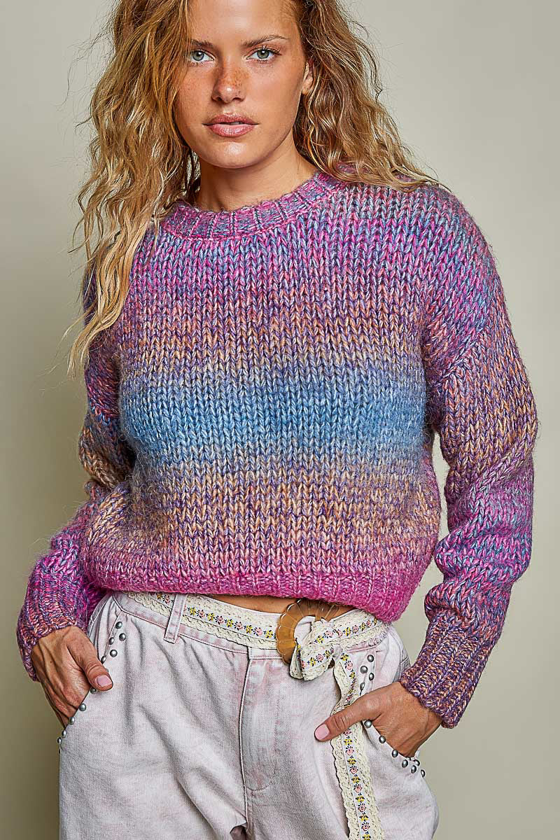 Ombre Fade Sweater