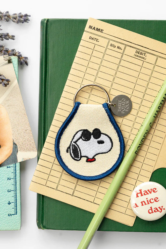 Joe Cool Patch Keychain