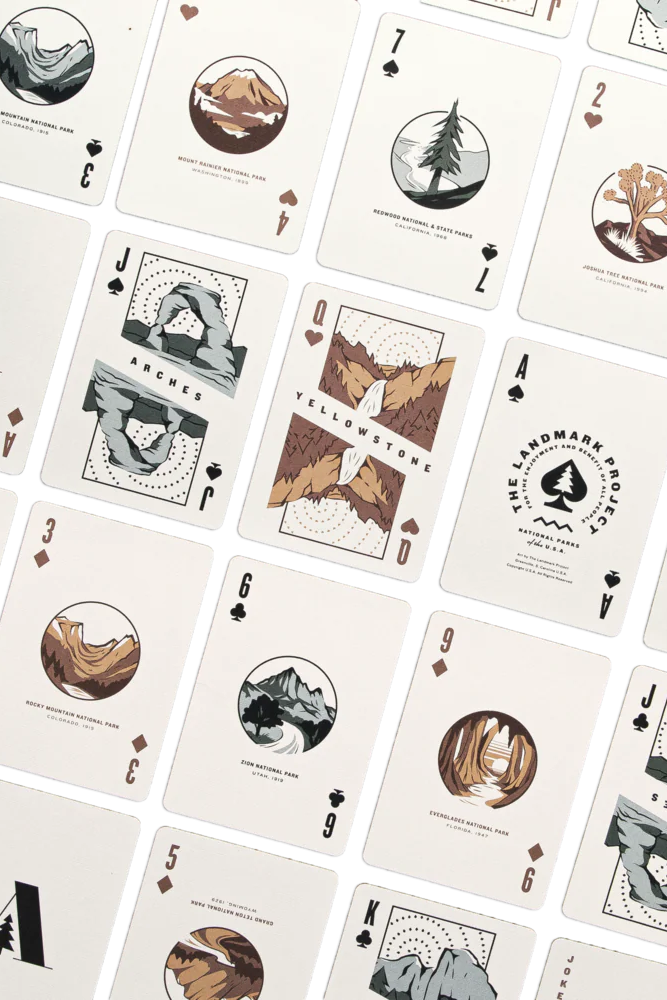National Parks Playing Cards