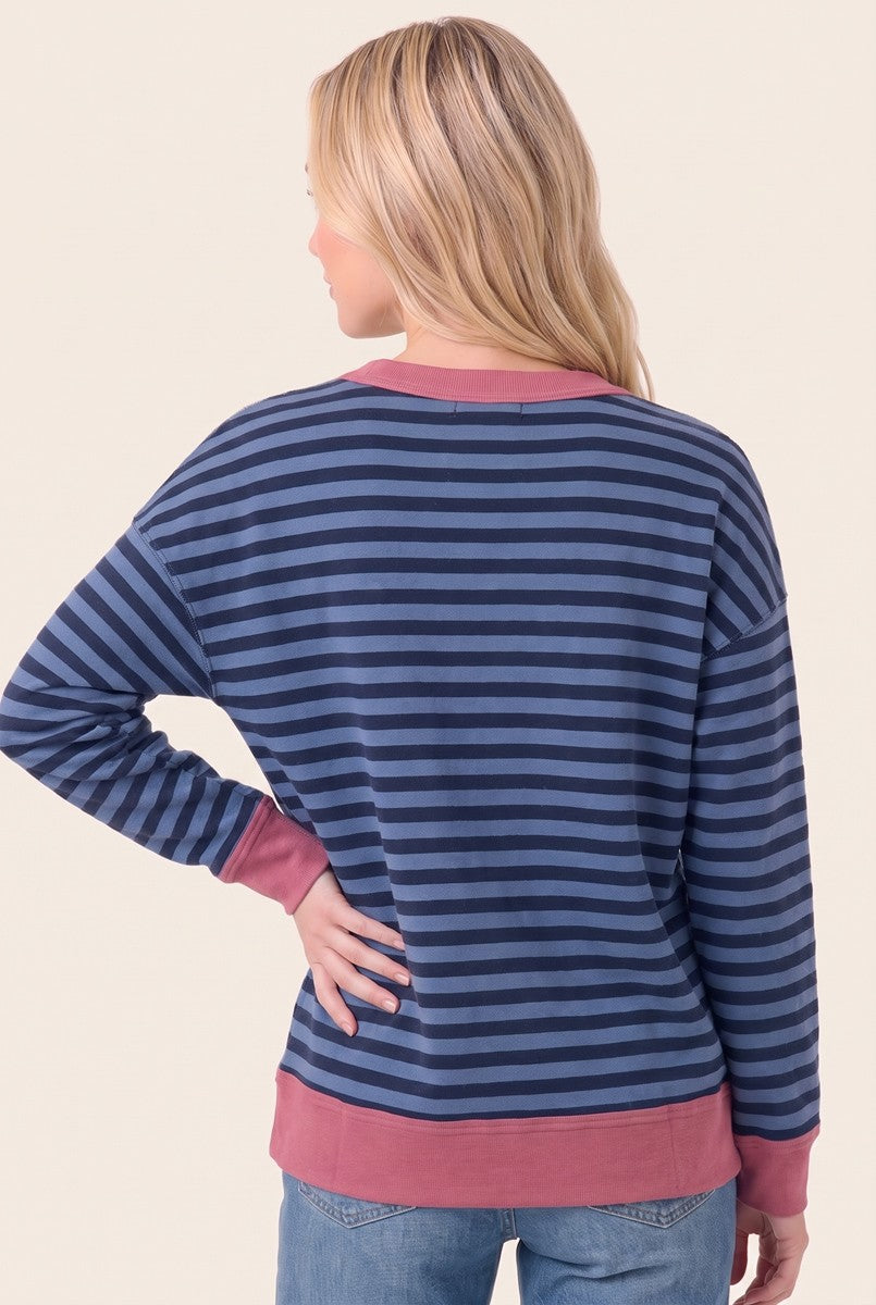 Pop Stripe Sweatshirt