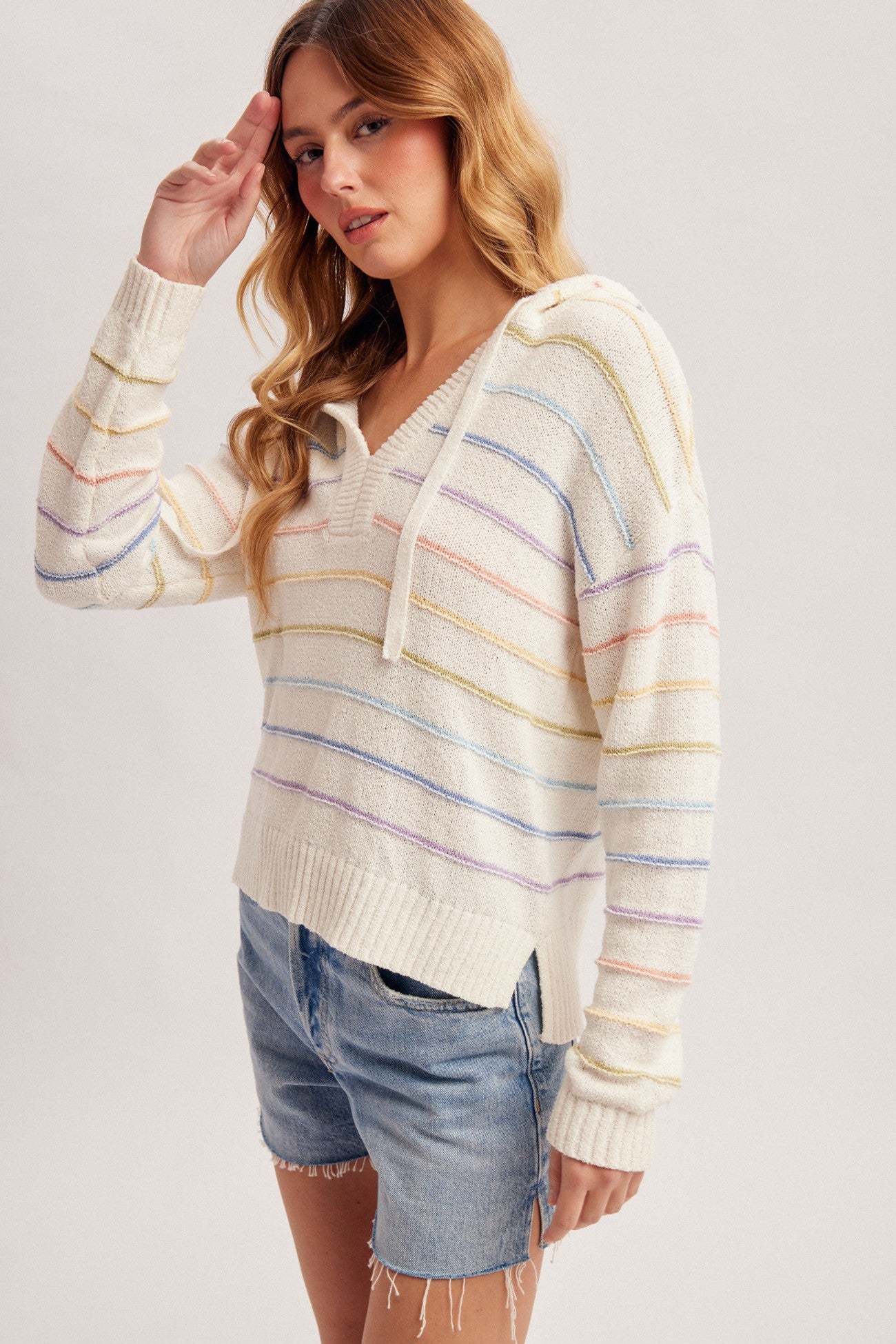 Rainbow Skyline Sweater