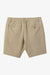 Beige shorts on a white background