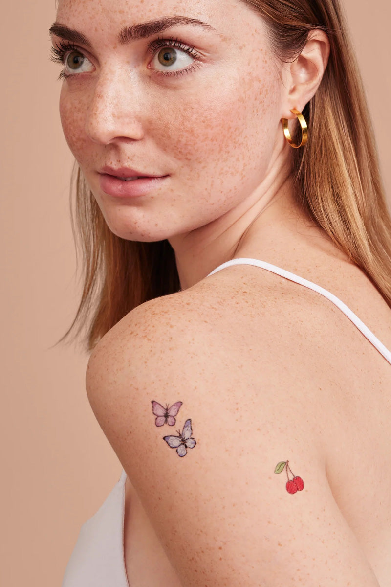 Retro Littles Temporary Tattoos