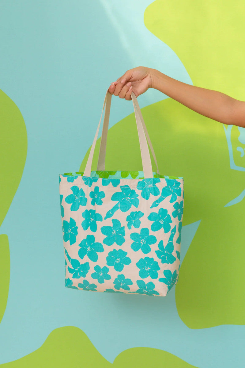 Puakenikeni Buds Reversible Tote