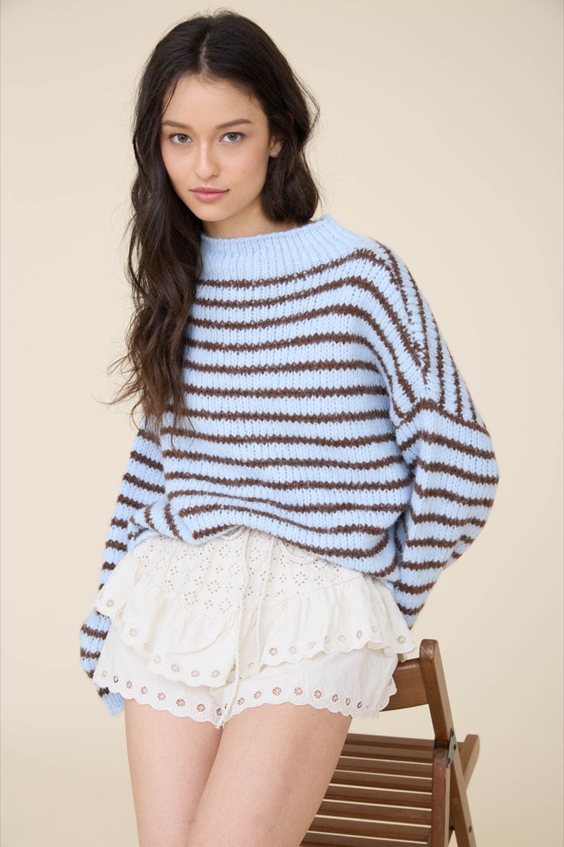 Roll Stripe Sweater