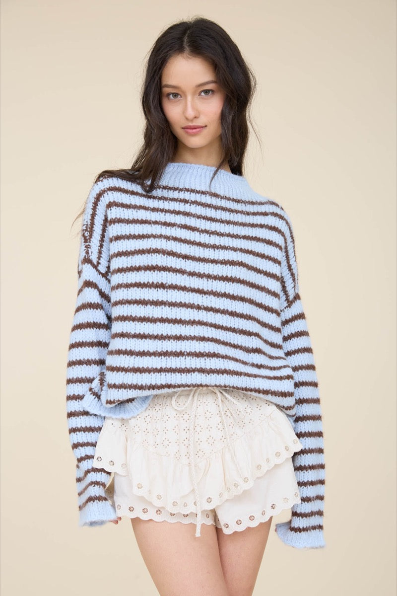 Roll Stripe Sweater