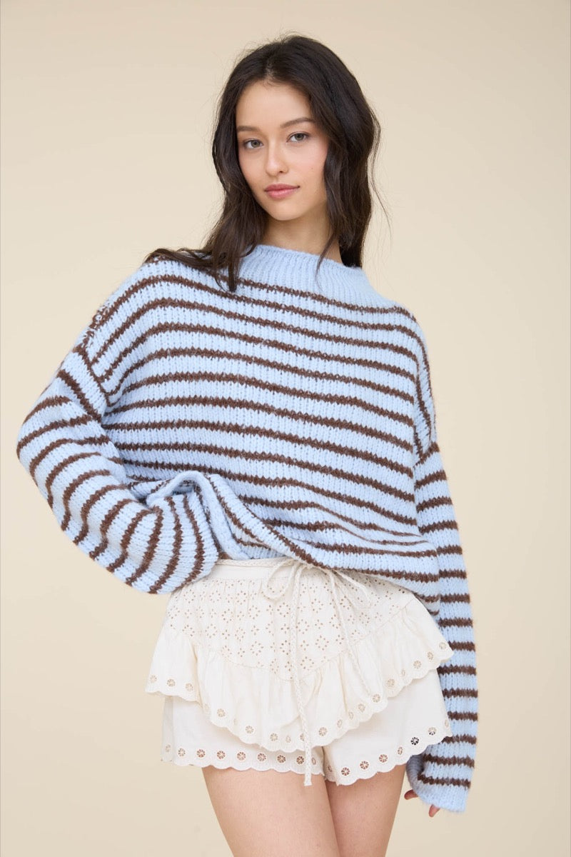 Roll Stripe Sweater